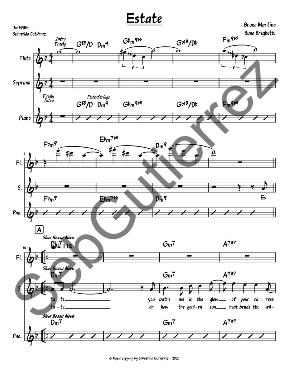 Estate Original Arrangement