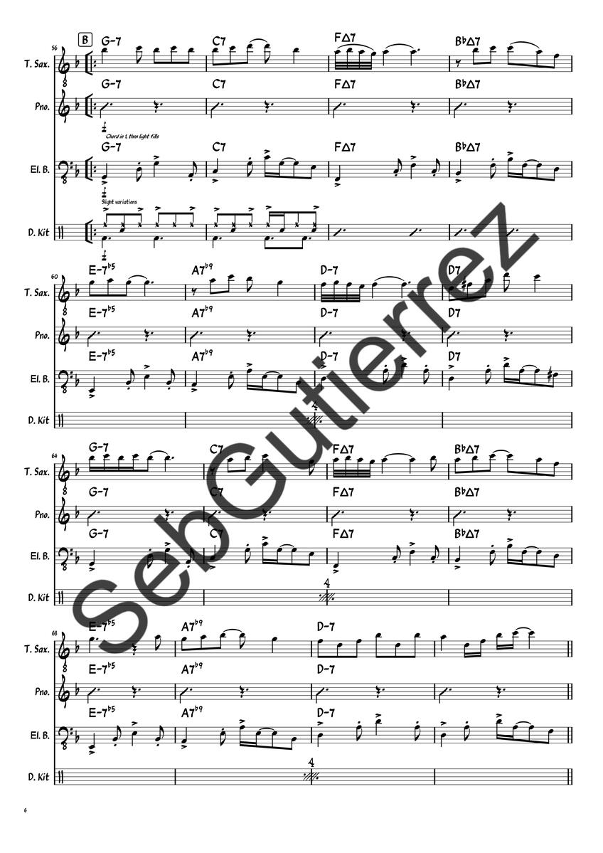 Merceditas Original Arrangement